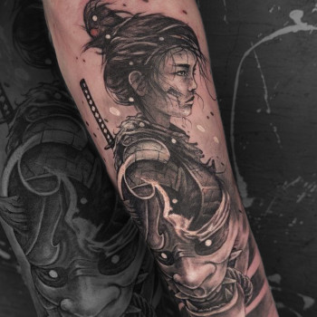 Фото с портфолио Штаб-Квартира Tattoo Studio