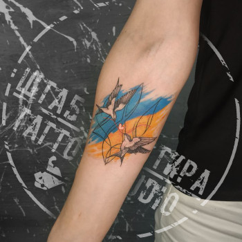 Фото с портфолио Штаб-Квартира Tattoo Studio