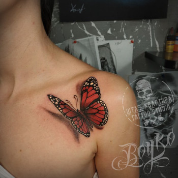Фото с портфолио Штаб-Квартира Tattoo Studio