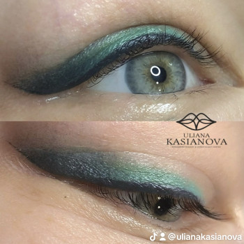 Погляд, який говорить без слів ✨ Тіньове напилення — це м’який ефект підводки з делікатною розтушовкою, що підкреслює глибину погляду та додає виразності без різких ліній. Ідеально для тих, хто хоче виглядати доглянуто щодня без макіяжу 💫 Стійкий результат, індивідуальна форма та відтінок під вашу зовнішність.