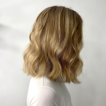 Фарбування в складній техніці балаяж