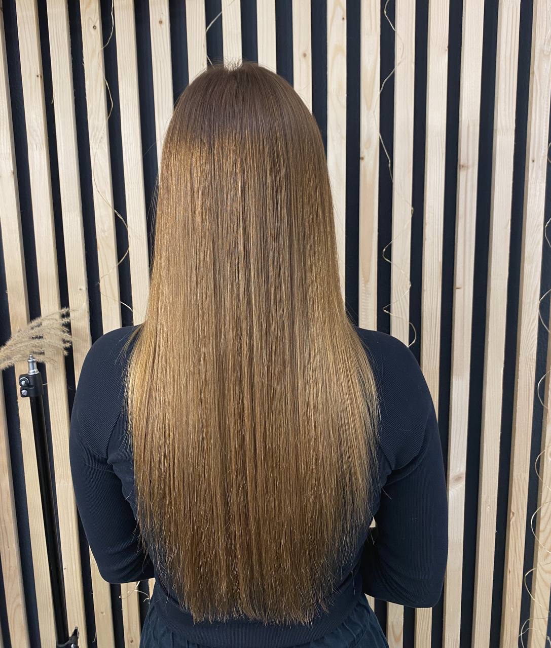 Бежевий блонд натуральний темний, фото - Перукар Ольга Кравченко