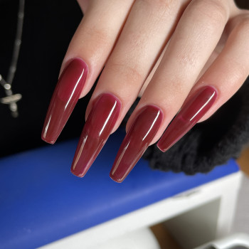 Нарощення на тіпси, фото - Майстер манікюру Марина Пешкова