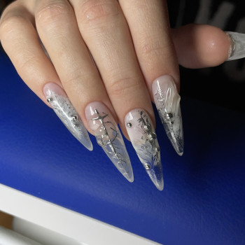 Нарощення на тіпси, фото - Мастер маникюра Марина Пешкова