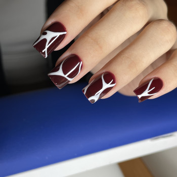 Укріплення гелем, дизайн, фото - Мастер маникюра Марина Пешкова