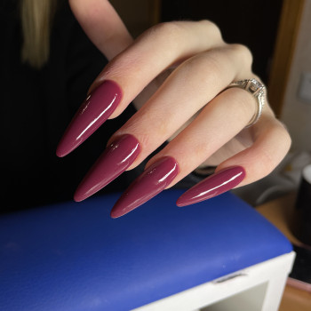 Нарощення на тіпси, покриття діп підра, фото - Майстер манікюру Марина Пешкова