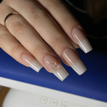 Нарощення на тіпси, фото - Мастер маникюра Марина Пешкова