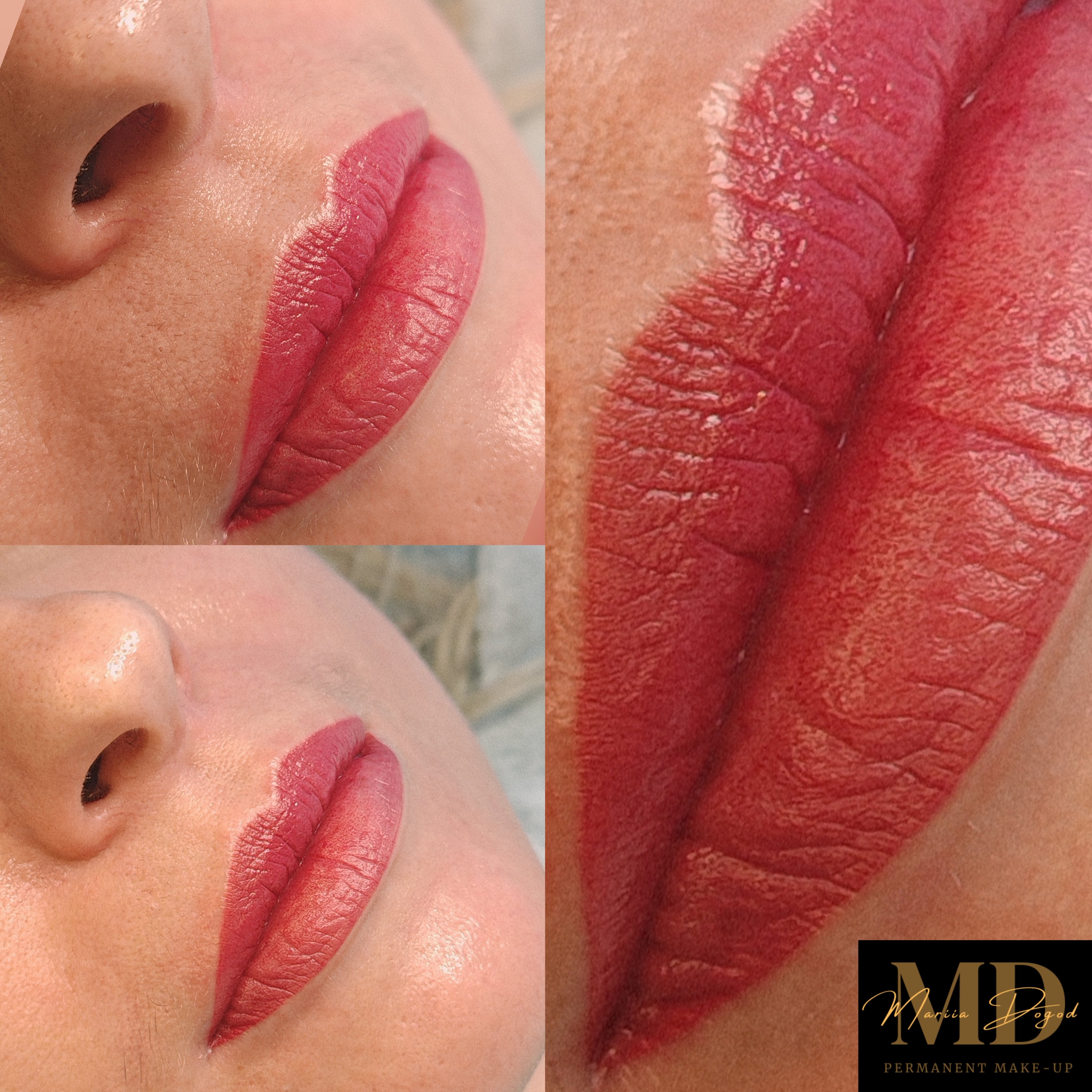 Перманентний макіяж губ, фото - Майстер татуажу Марія Догод
