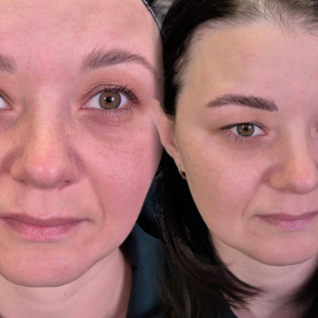 Перманент брів татуаж хною біо, фото - Майстер татуажу Марина Мороз