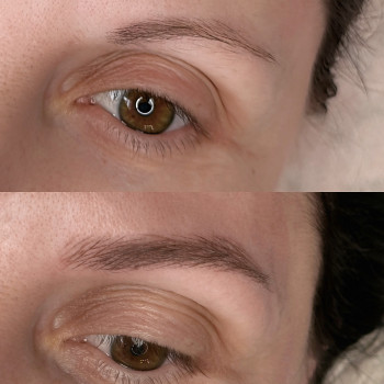 Волоскова техніка перманенту брів