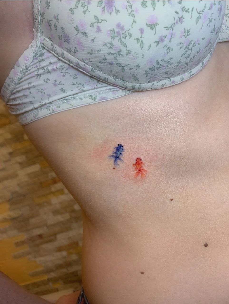 Цветные минимализм мини, фото - Тату мастер Григорий Ис