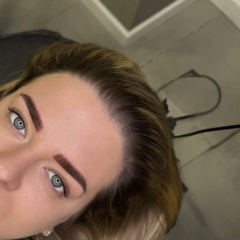 Пудрові брови перманент брів татуаж, фото - Бровіст Лариса Головко