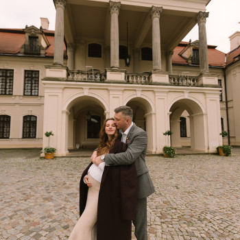 Фотосессия беременности пары в городе, фото - Свадебный фотограф Анна Шаульская