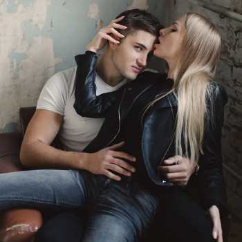 Сімейна фотосесія еротична пари, фото - Весільний фотограф Анна Шаульская