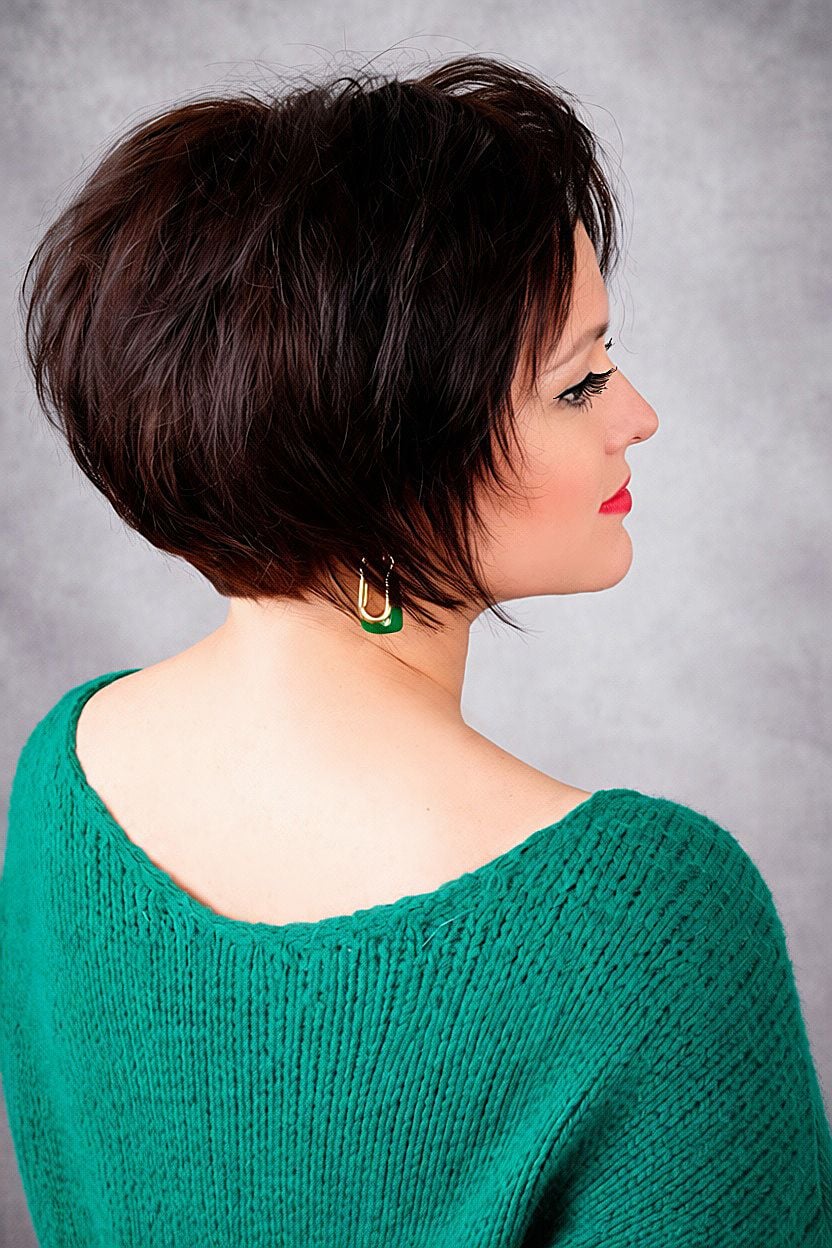 Коротка жіноча стрижка боб-каре, фото - Перукар Ліана Хайтбаєаа