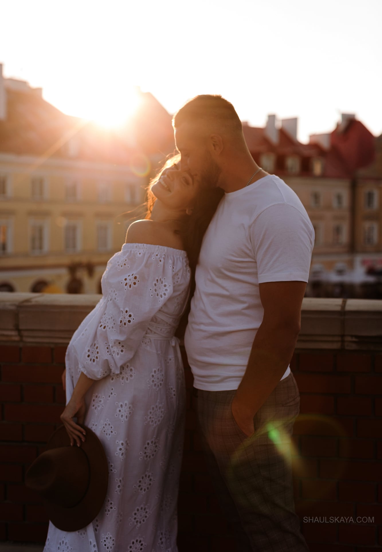 Фотосесія вагітності пари ніжна, фото - Весільний фотограф Анна Шаульская