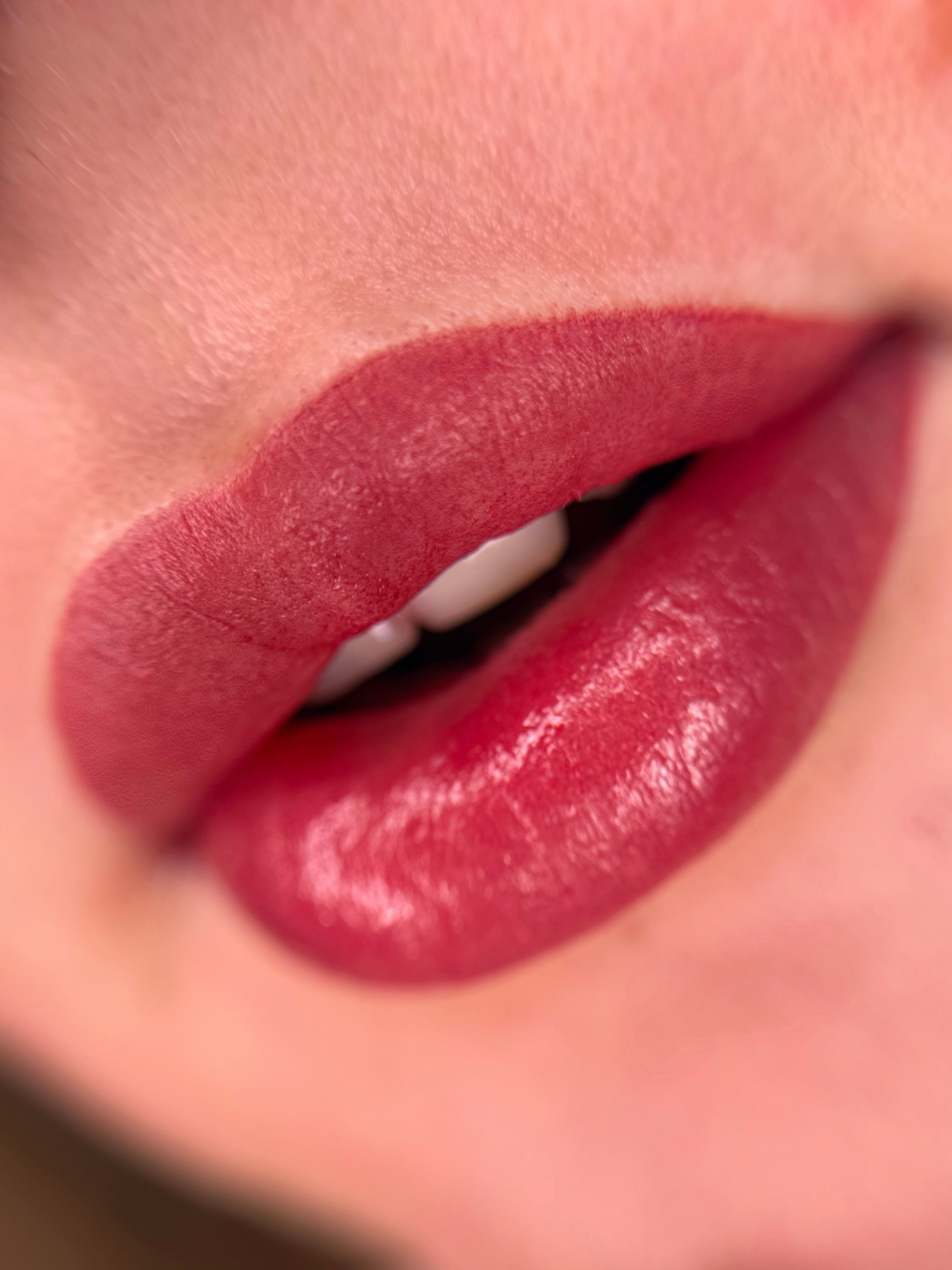 Перманент губ татуаж помадний, фото - Майстер татуажу Юлія Колодій