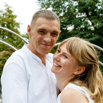 Семейная фотосессия на природе пары, фото - Фотограф Надія Струлева