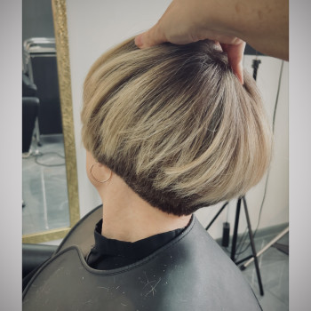 Стрижка каре боб-каре паж, фото - Перукар Олена Ковальова