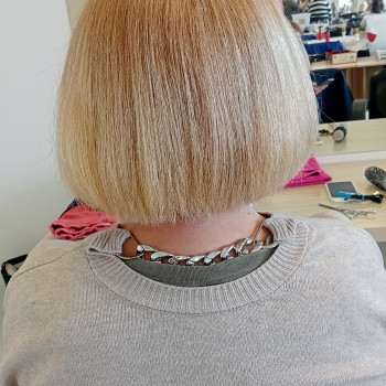 Стрижка каре на густые волосся. + Філірування.