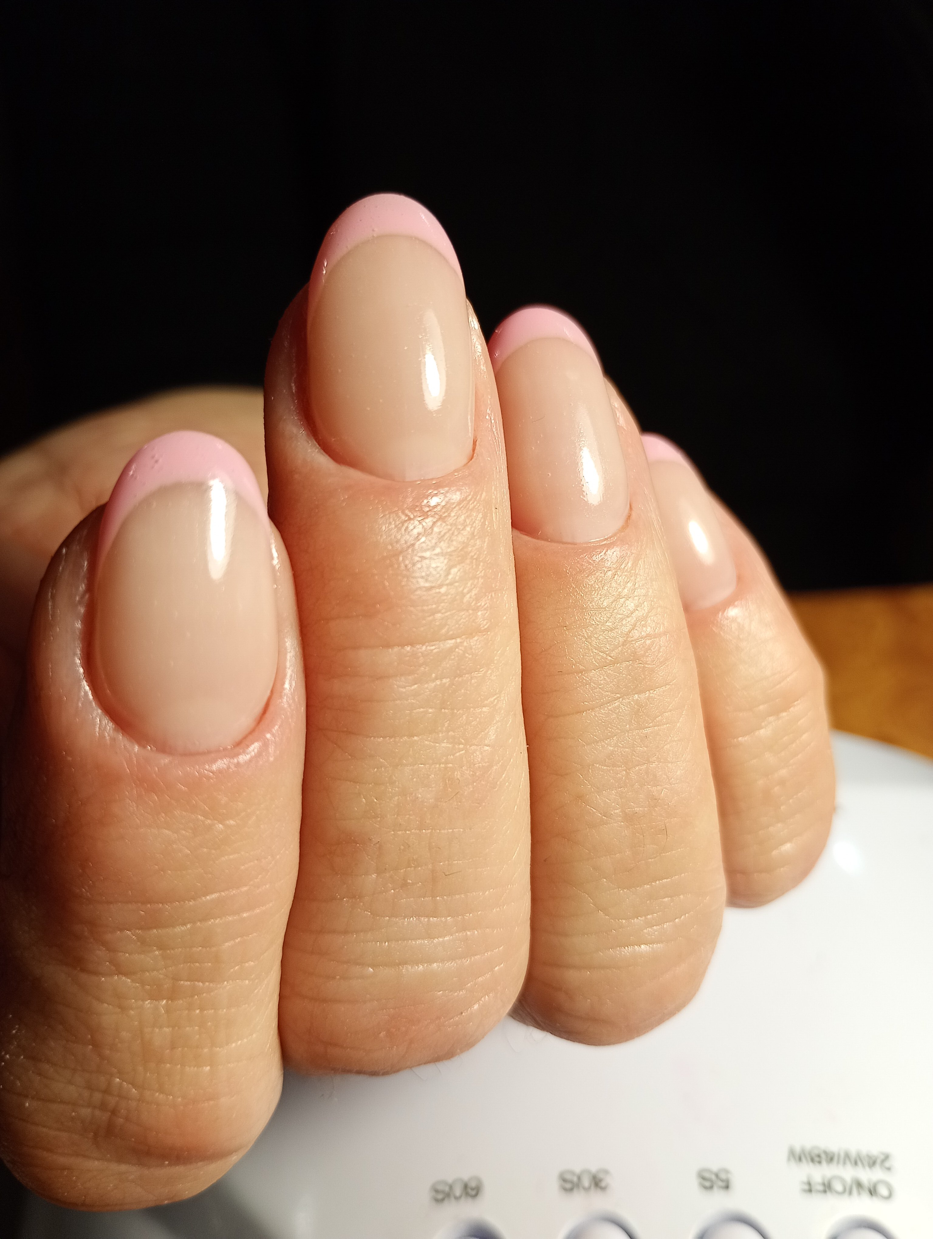 Французький манікюр рожевий гарний, фото - Майстер манікюру Анна Поліщук