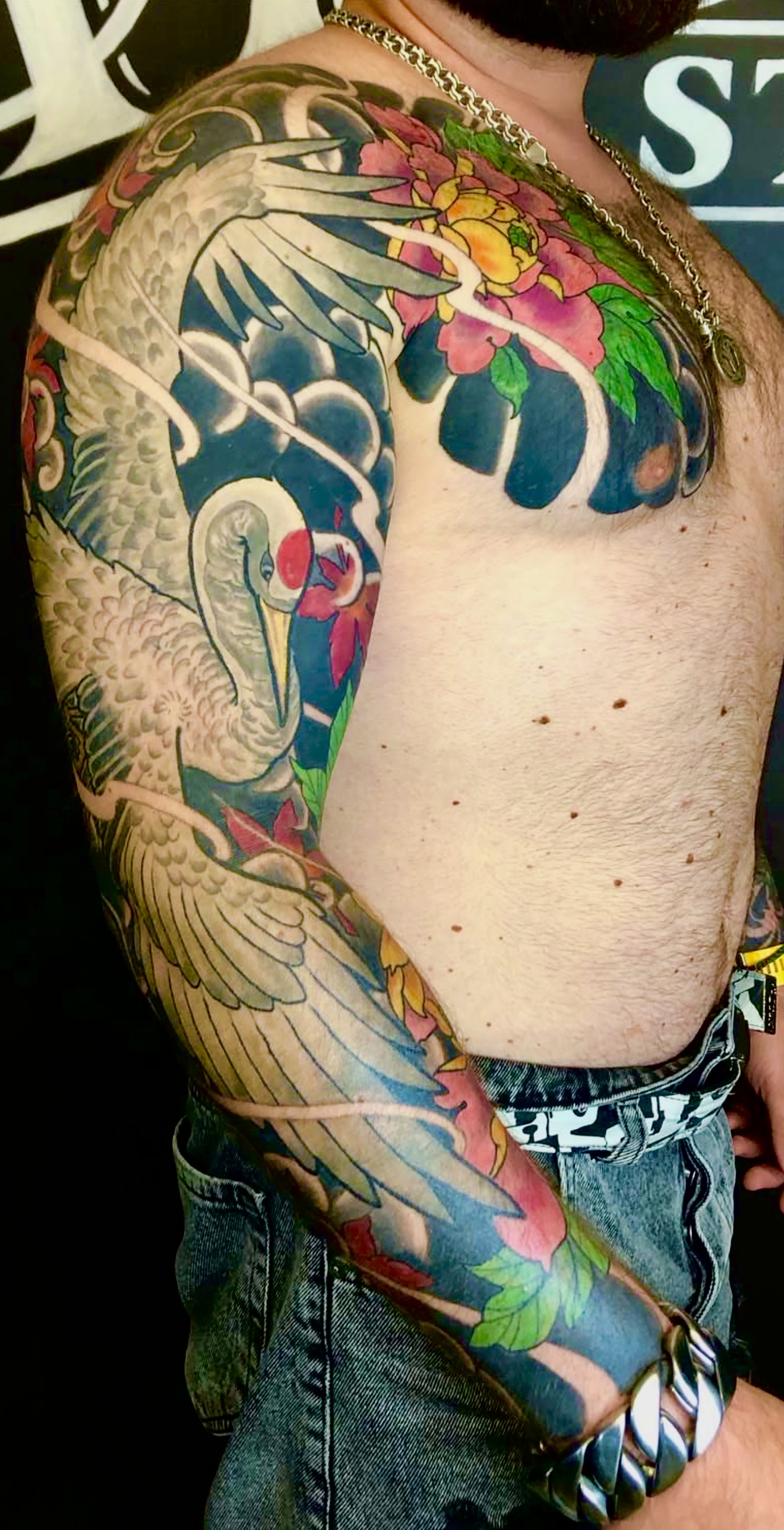 Для хлопців рукав кольорові, фото - Тату салон Free Art Tattoo