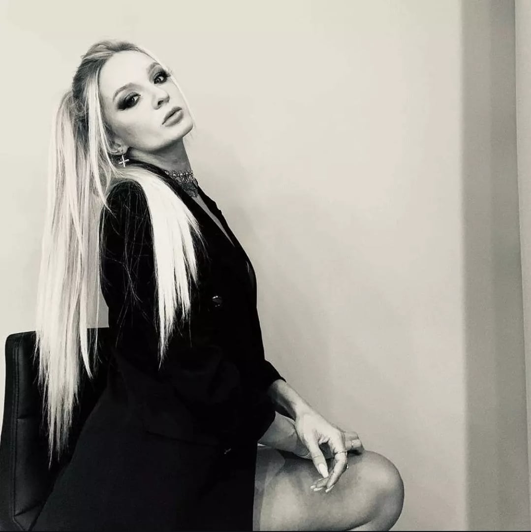 Стильна фотосесія чб портретна, фото - Візажист Мар'яна Пономарьова