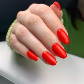 Маникюр на овальные ногти средние, фото - Мастер маникюра Анна Домбровская