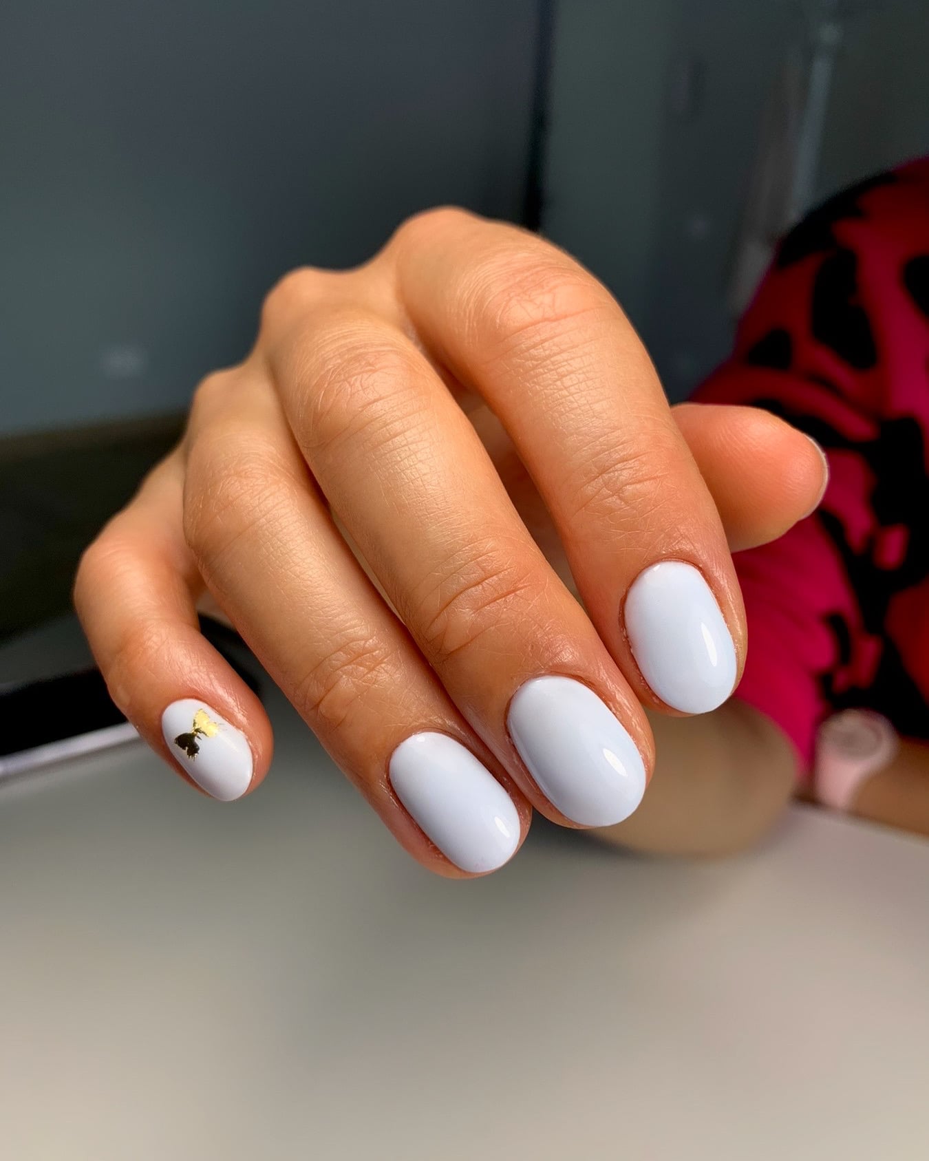 Манікюр на короткі нігті ніжний нюдовий, фото - Майстер манікюру Анна Домбровська