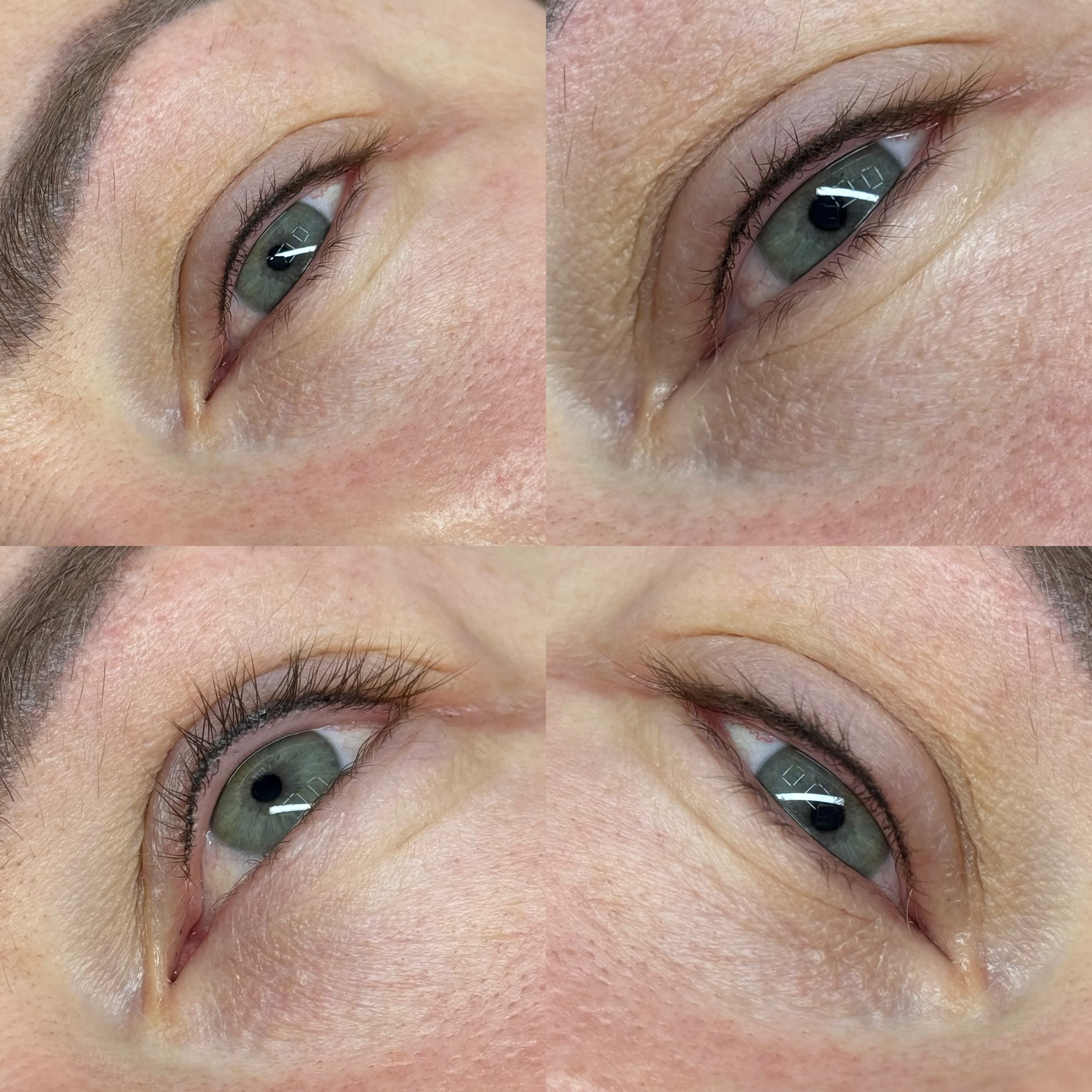 Міжвійка в 4-х ракурсах , без обробки, фото - Майстер татуажу Ріта Міщук