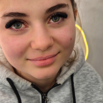 Нарощування вій Hollywood (6-9D) Вигин: СС Колір: чорний