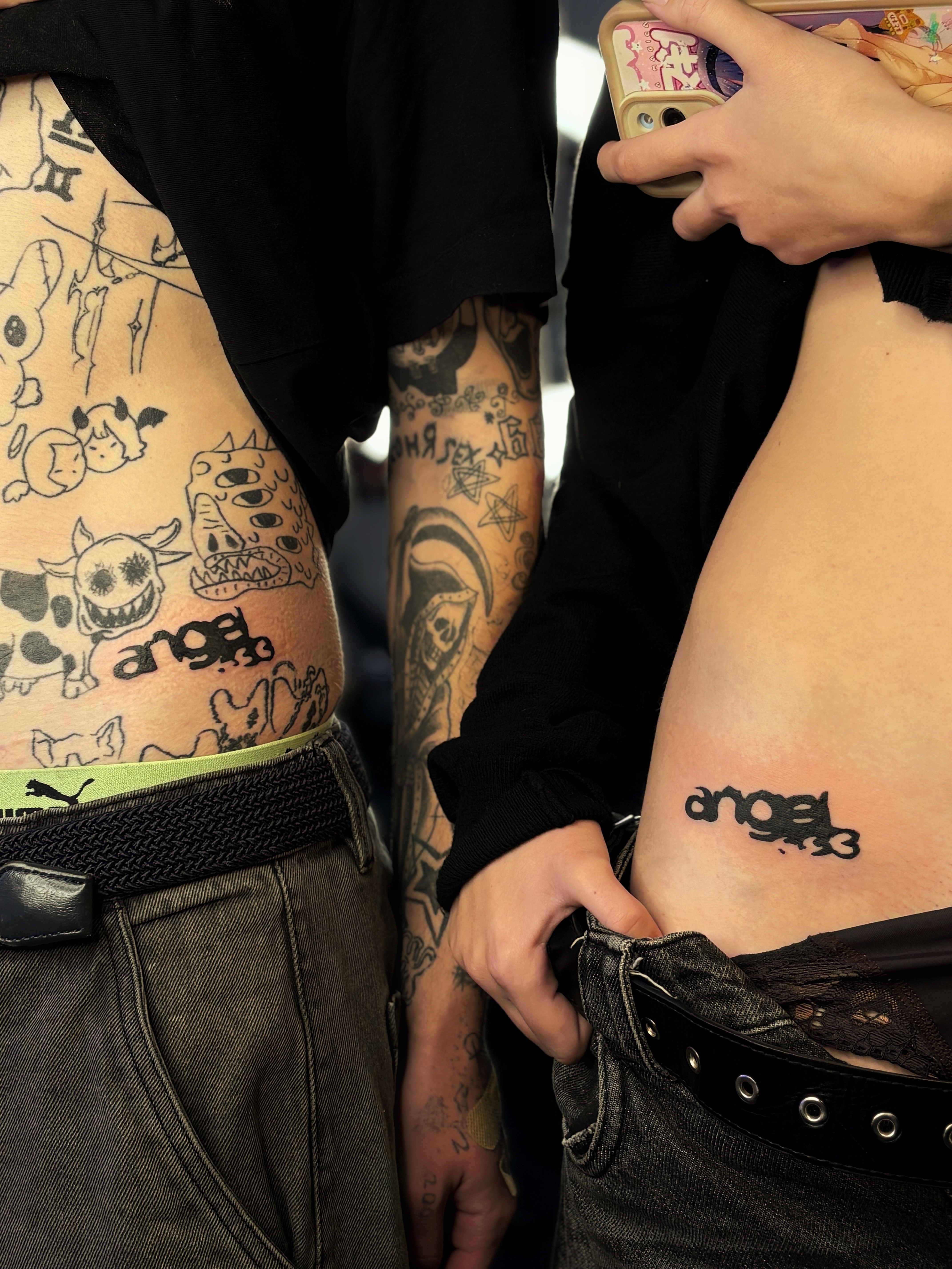Мужские женские рукав, фото - Тату салон Smile Tattoo