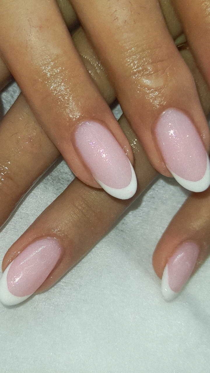 Білий манікюр французький матовий, фото - Майстер манікюру Наталія Матвієнко