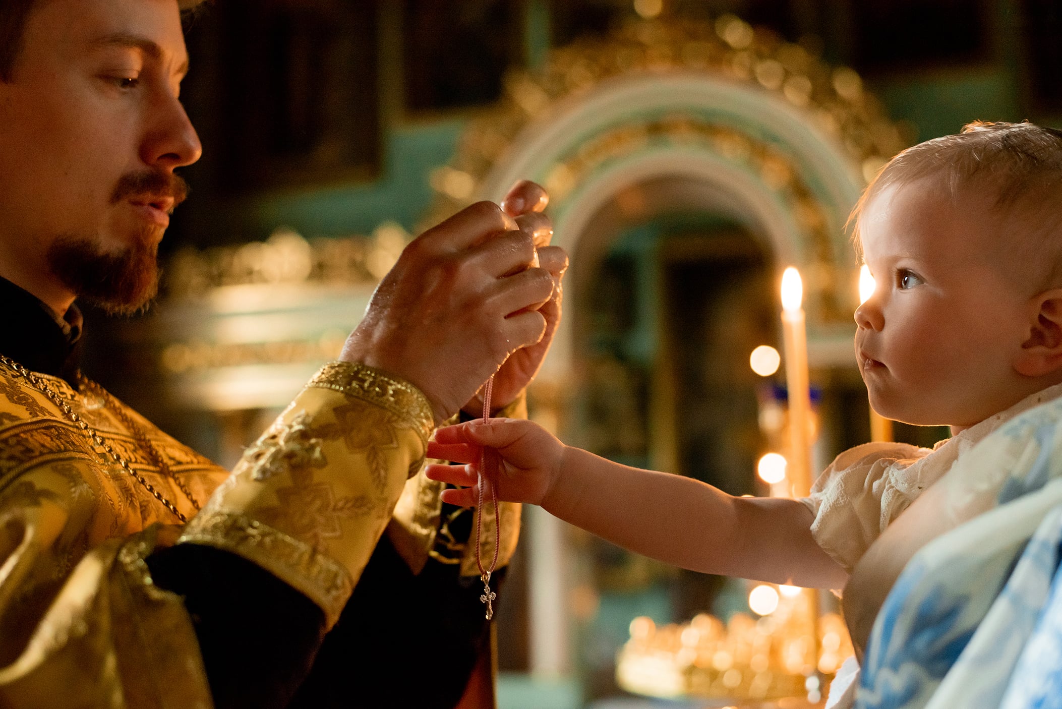 Фотосесія хрестин хрещення, фото - Сімейний фотограф Олексій Єремєєв