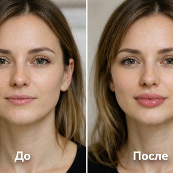 Природное увеличение губ