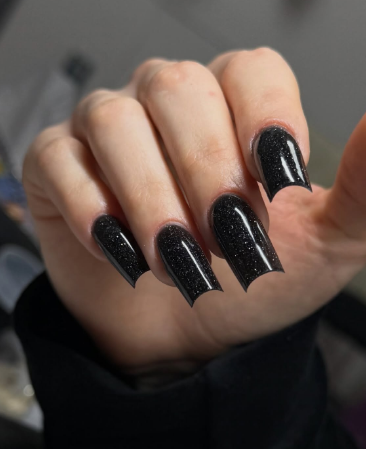 Манікюр на квадратні нігті блискучий, фото - Майстер манікюру Лілія Ковалевська