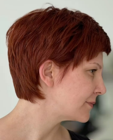 Стрижка піксі коротка жіноча, фото - Перукар Оксана Заводович