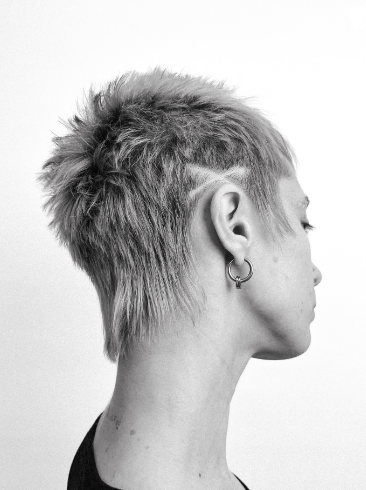 Женская стрижка на короткие волосы андеркат, фото - Студия красоты Pasadena Hair Station