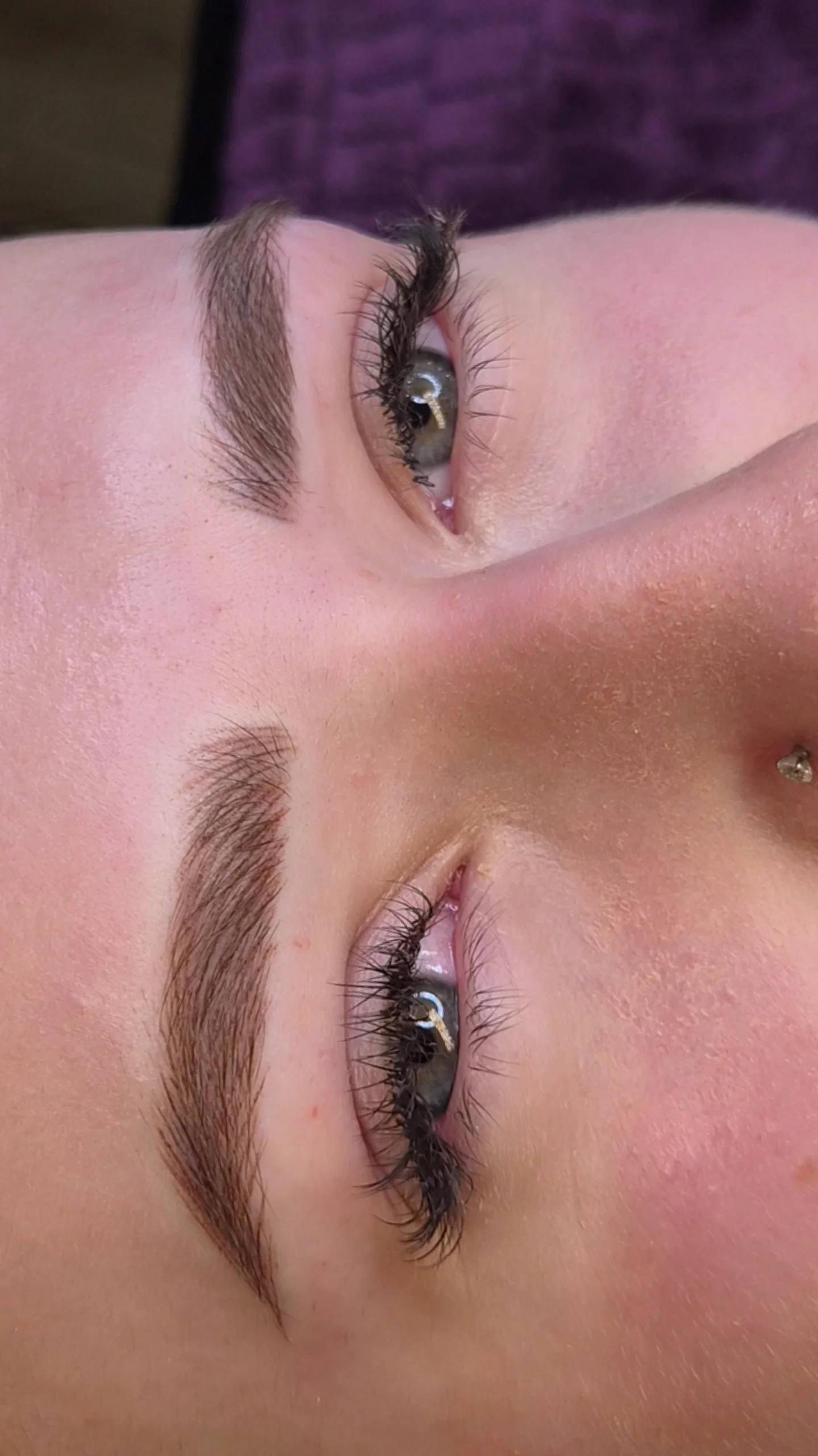 Волоскова техніка брів, фото - Майстер татуажу Оксана Анатольевна
