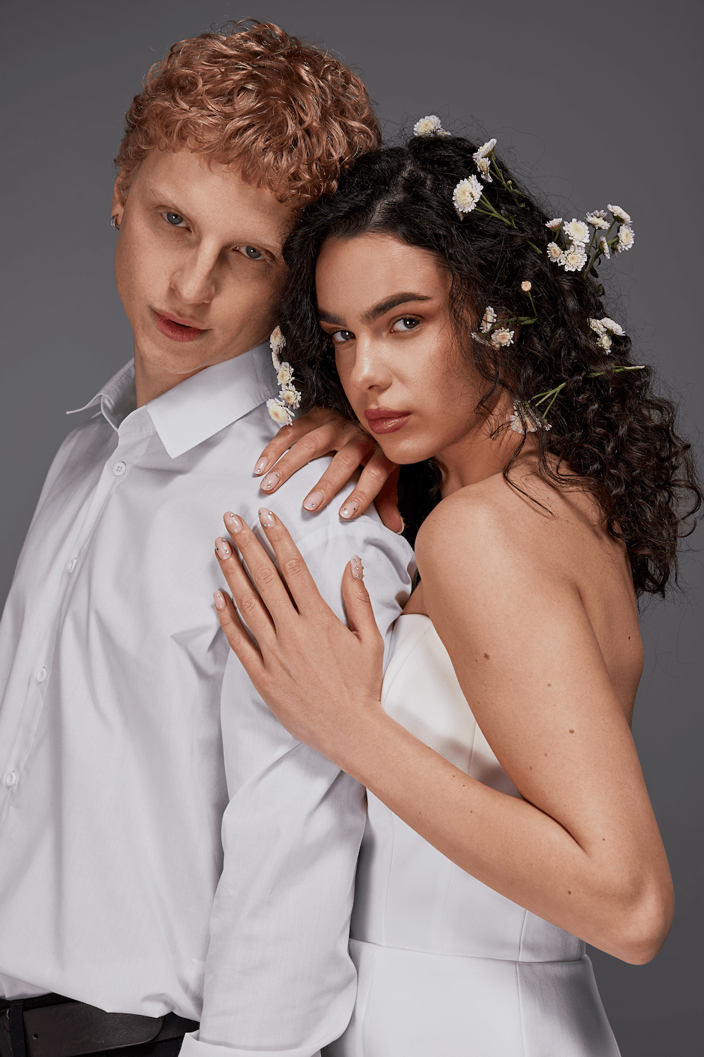 Фотосесія у студії пари ніжна, фото - Студія краси Fast Line Studio