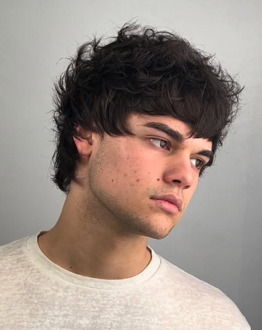 Мужская стрижка на средние волосы модная, фото - Барбершоп Cultura Barbershop