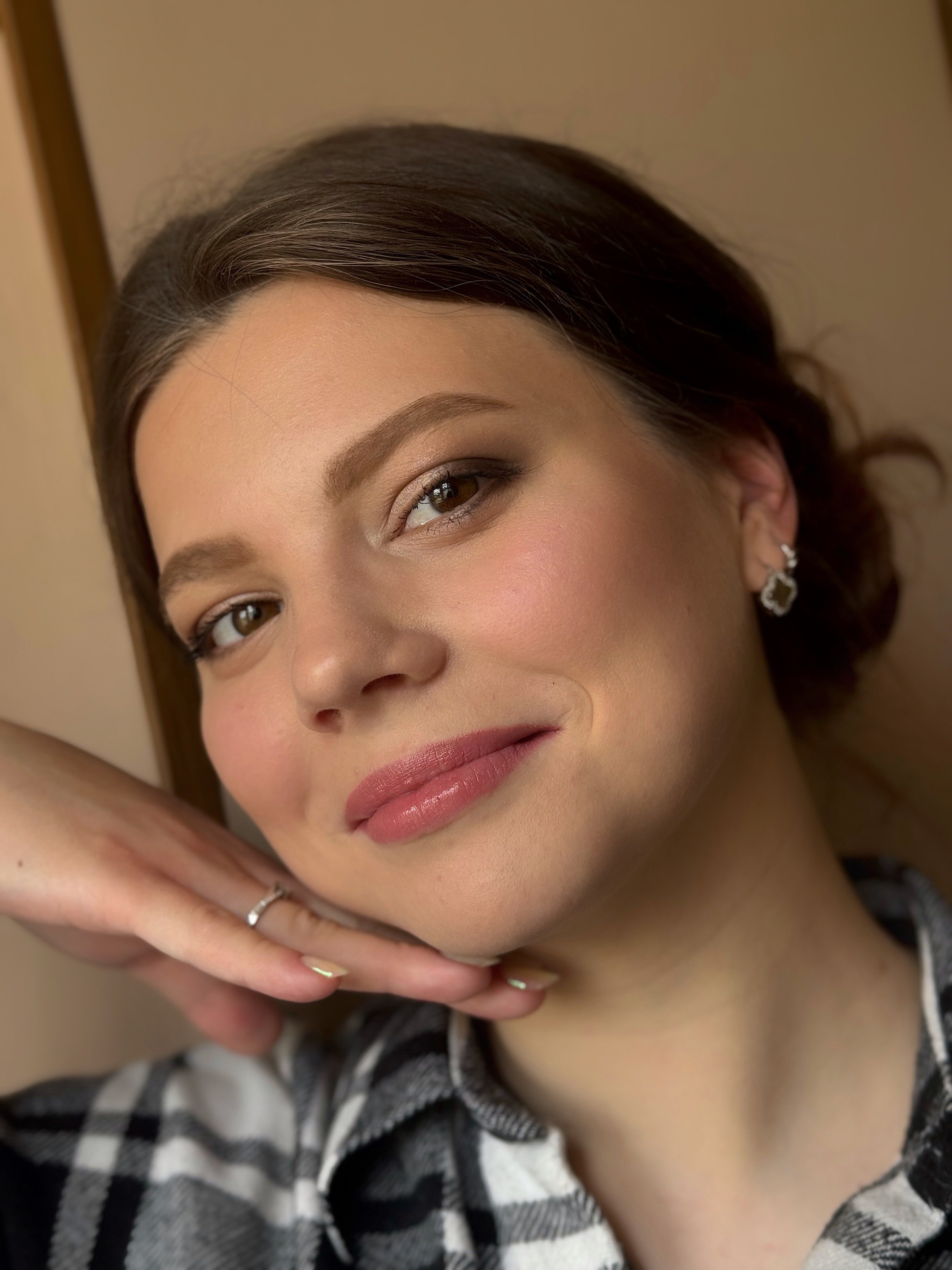Легкий макіяж нюдовий ніжний, фото - Візажист Ангелина Сидоренко