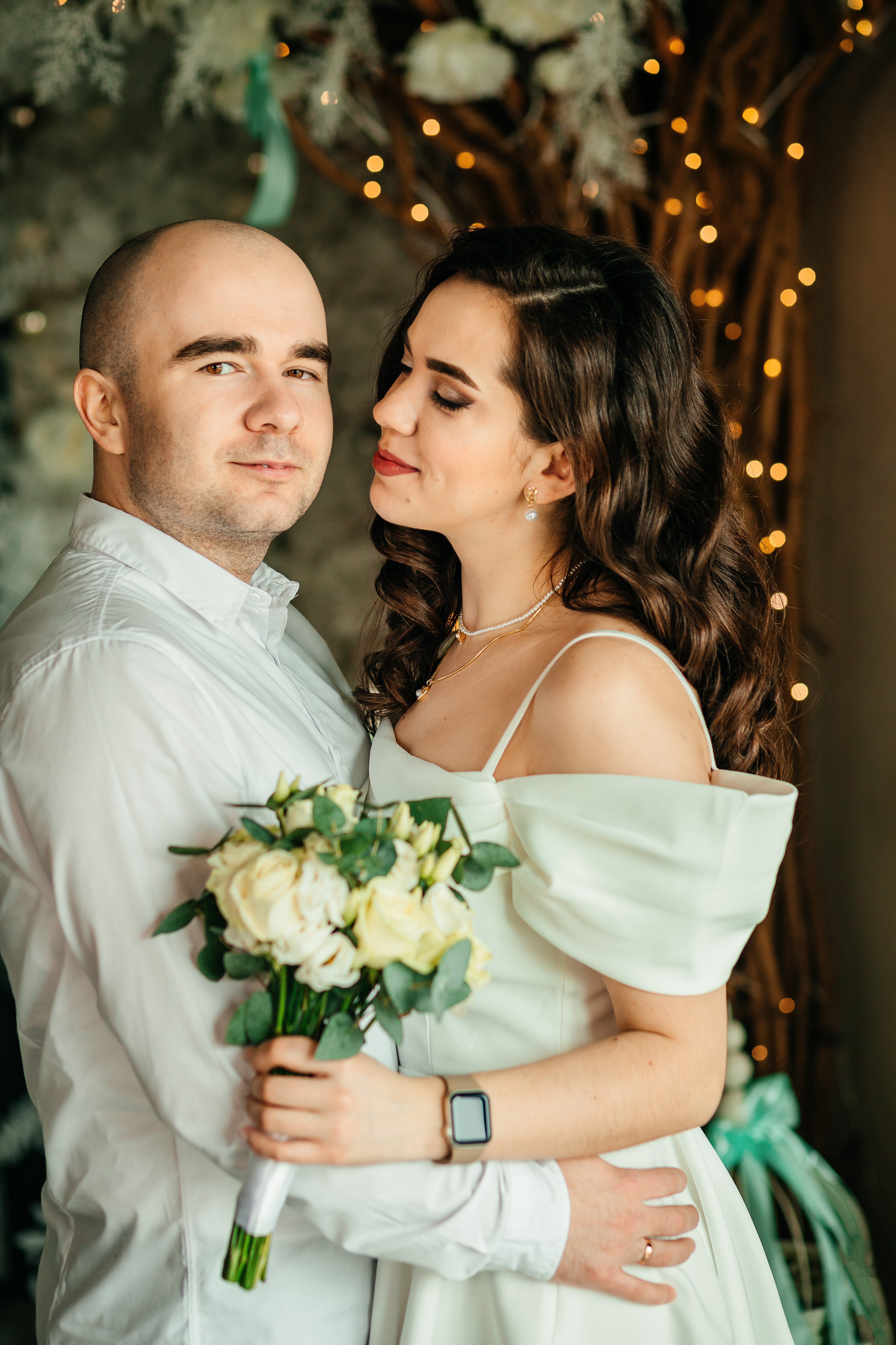 Фотосесія у студії пари весільна, фото - Фотограф Тетяна Данильчук