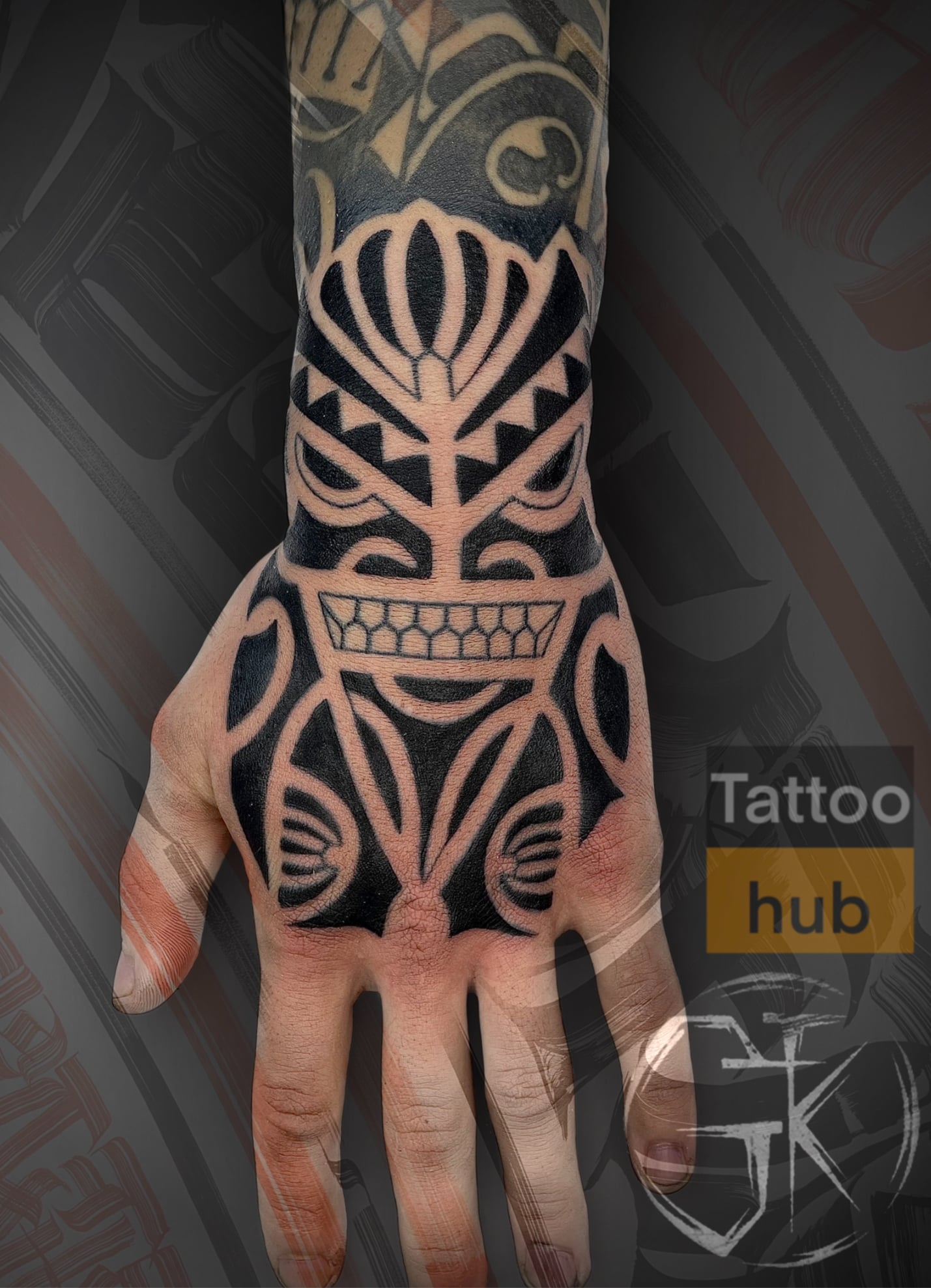 Полинезия, фото - Тату салон Tattoo hub