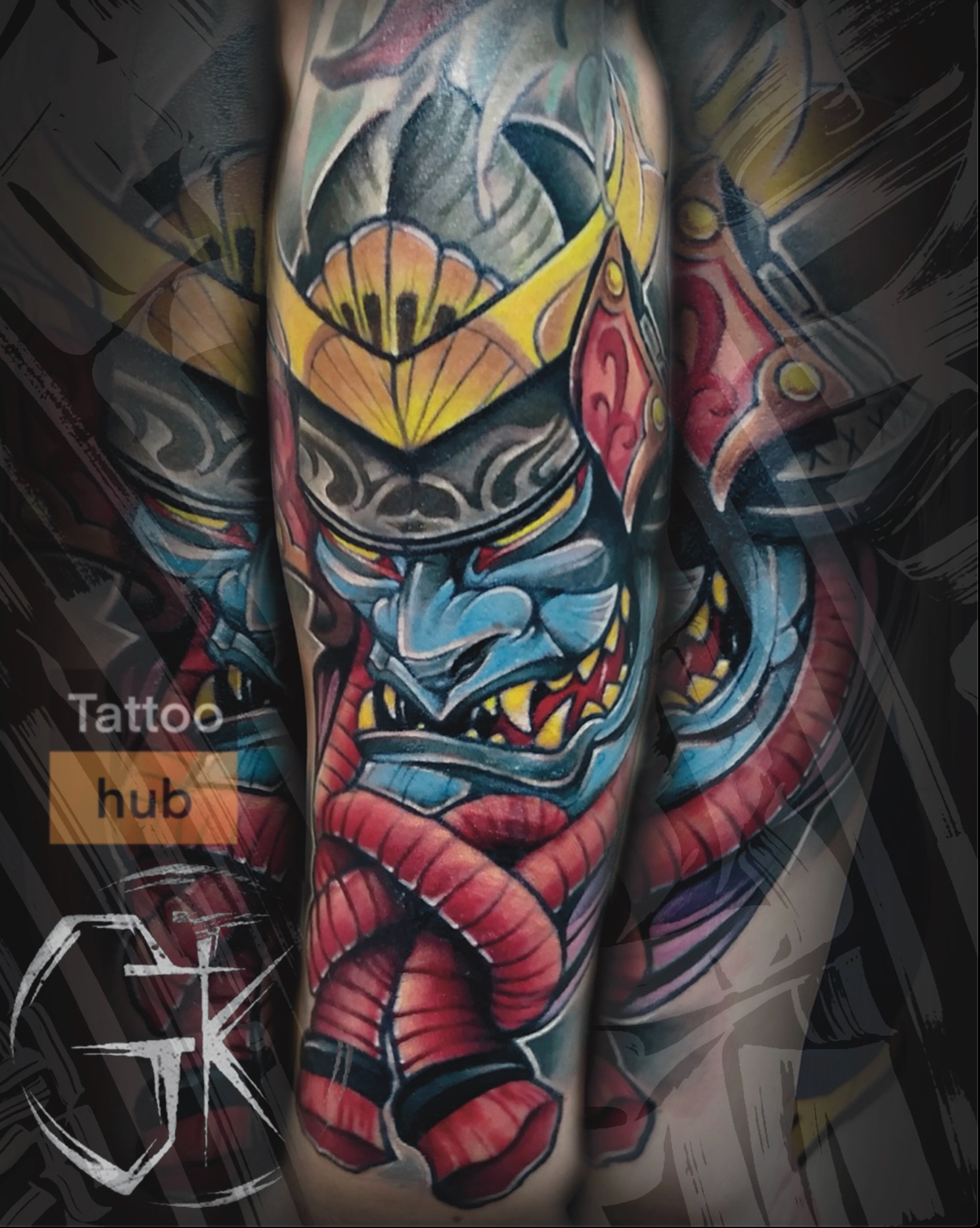 Маска, фото - Тату салон Tattoo hub