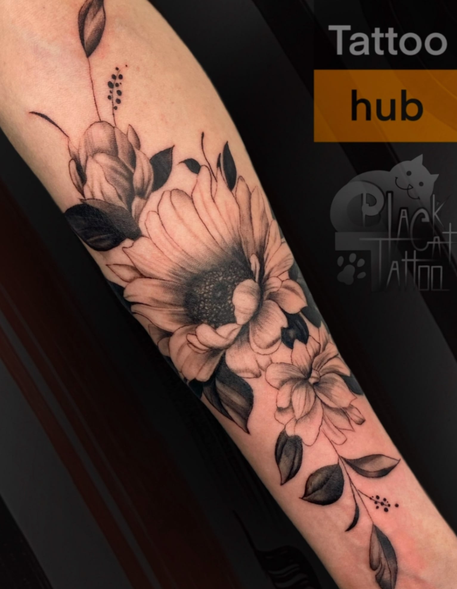 Тату Канів. Юлія Коловратова. tattoo hub, фото - Тату салон Tattoo hub