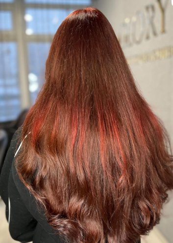 Стрижка на длинные волосы женская укладка волос, фото - Студия красоты Glory Beautysalon