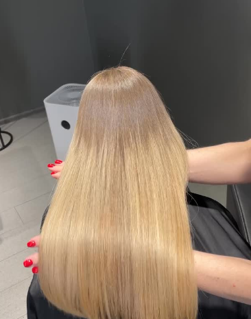 Стрижка на довге волосся укладка світле, фото - Студія краси Hair Aesthetic