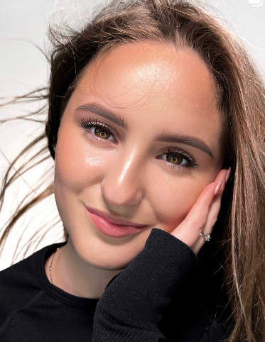 Легкий макияж нюдовый для карих глаз, фото - Бровист Мила Миркевич