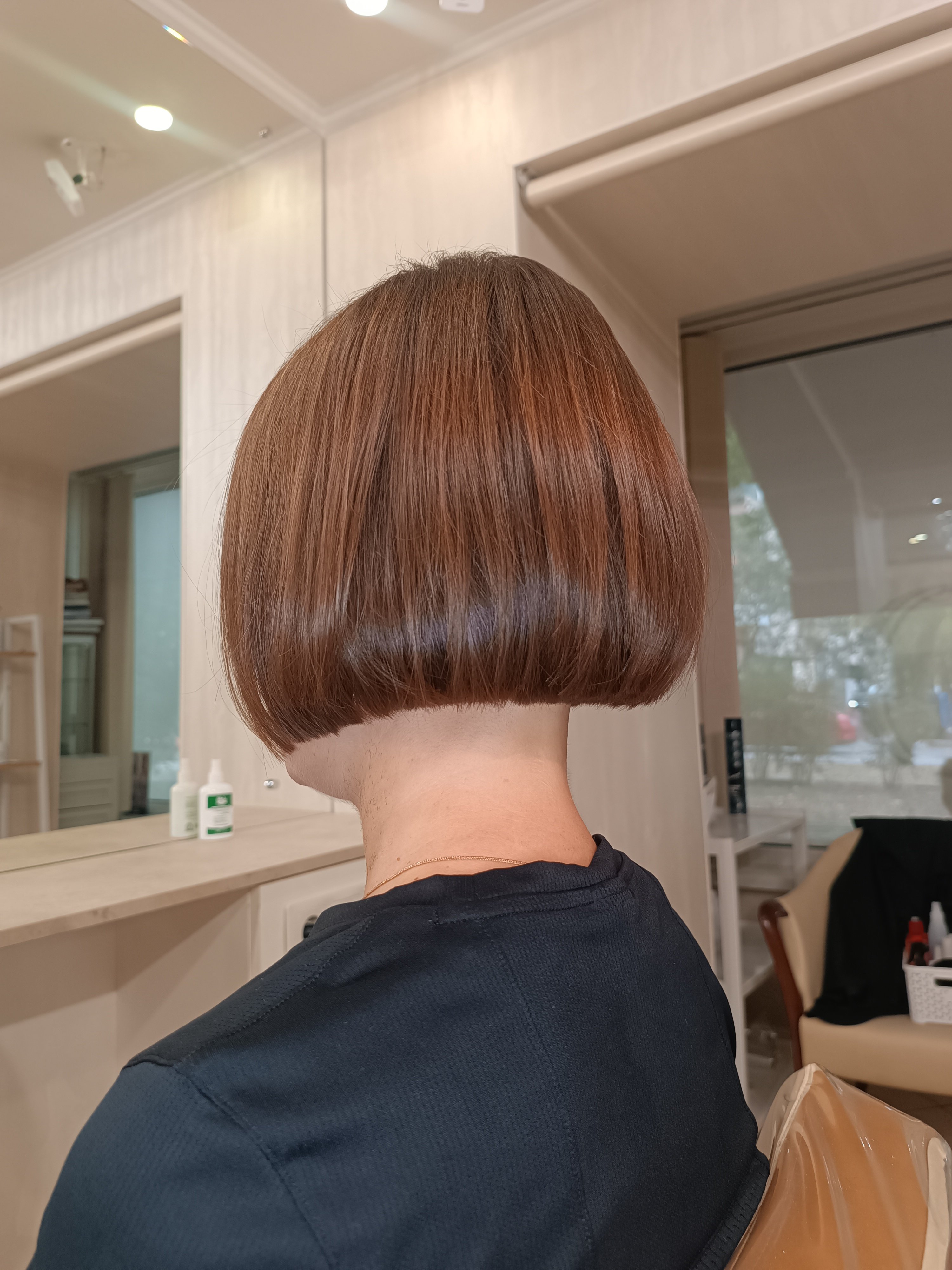 Стрижка в английской технике vidal sassoon, фото - Парикмахер Надежда Тимбуровская